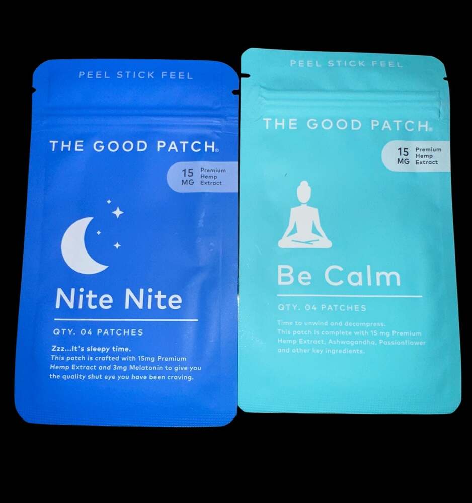 The Good Patch Be Calm & Nite Nite 15mg